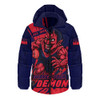 Melbourne Hooded Padded Jacket Unstoppable Fighting Premiership Force