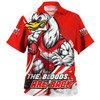 Sydney Swans Hawaiian Shirt Unstoppable Fighting Premiership Force