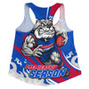Western Bulldogs Women Racerback Tank Unstoppable Fighting Premiership Force