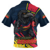 Adelaide Crows Zip Polo Shirt Unstoppable Fighting Premiership Force
