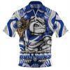 Canterbury-Bankstown Bulldogs Zip Polo Shirt Relentless Force Finals Series Championship