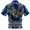 New Zealand Warriors Zip Polo Shirt Relentless Force Finals Series Championship