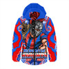 Newcastle Knights Hooded Padded Jacket Relentless Force Finals Series Championship