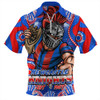 Newcastle Knights Zip Polo Shirt Relentless Force Finals Series Championship