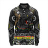 Penrith Panthers Long Sleeve Polo Shirt Relentless Force Finals Series Championship