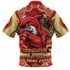 Redcliffe Dolphins Zip Polo Shirt Relentless Force Finals Series Championship