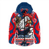 Sydney Roosters Hooded Padded Jacket Relentless Force Finals Series Championship