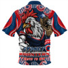 Sydney Roosters Zip Polo Shirt Relentless Force Finals Series Championship