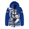 Canterbury-Bankstown Bulldogs Hooded Padded Jacket Unstoppable Fighting Premiership Force