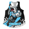 Cronulla-Sutherland Sharks Women Racerback Tank Unstoppable Fighting Premiership Force