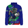 New Zealand Warriors Padded Jacket Unstoppable Fighting Premiership Force