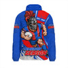 Newcastle Knights Padded Jacket Unstoppable Fighting Premiership Force