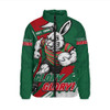 South Sydney Rabbitohs Padded Jacket Unstoppable Fighting Premiership Force