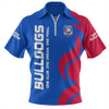 Western Bulldogs Zip Polo Shirt One Team One Premiership Dream