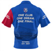 Western Bulldogs Zip Polo Shirt One Team One Premiership Dream