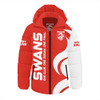 Sydney Swans Hooded Padded Jacket One Team One Premiership Dream