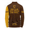 Hawthorn Long Sleeve Polo Shirt One Team One Premiership Dream