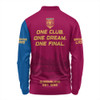 Brisbane Lions Long Sleeve Polo Shirt One Team One Premiership Dream