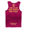 Brisbane Lions Men Tank Top One Team One Premiership Dream