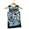 Cronulla-Sutherland Sharks Men Tank Top Fearless Fight For Finals Glory