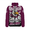 Manly Warringah Sea Eagles Padded Jacket Fearless Fight For Finals Glory