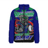 New Zealand Warriors Padded Jacket Fearless Fight For Finals Glory