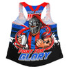 Newcastle Knights Women Racerback Tank Fearless Fight For Finals Glory