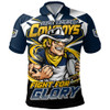 North Queensland Cowboys Polo Shirt Fearless Fight For Finals Glory
