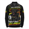 Penrith Panthers Long Sleeve Polo Shirt Fearless Fight For Finals Glory