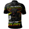 Penrith Panthers Polo Shirt Fearless Fight For Finals Glory