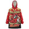 Redcliffe Dolphins Snug Hoodie Fearless Fight For Finals Glory