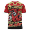 Redcliffe Dolphins T-Shirt Fearless Fight For Finals Glory