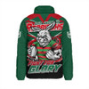 South Sydney Rabbitohs Padded Jacket Fearless Fight For Finals Glory