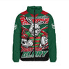 South Sydney Rabbitohs Padded Jacket Fearless Fight For Finals Glory