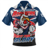 Sydney Roosters Zip Polo Shirt Fearless Fight For Finals Glory