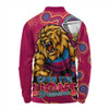 Brisbane Lions Long Sleeve Polo Shirt Finals Battle For The Ultimate Championship