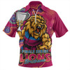 Brisbane Lions Zip Polo Shirt Finals Battle For The Ultimate Championship
