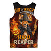 Australia Men Tank Top Roo Reaper Halloween Fright Night Darkness