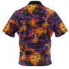 Australia Zip Polo Shirt Witchy Roo’s Haunted Trick Or Treat Night