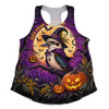 Australia Women Racerback Tank Witchy Kookaburra And The Haunted Wattle Grove