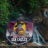 Manly Warringah Sea Eagles Beach Blanket Creep It Real When Darkness Falls