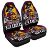Manly Warringah Sea Eagles Car Seat Cover Creep It Real When Darkness Falls