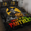 Penrith Panthers Quilt Bed Set Creep It Real When Darkness Falls