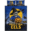 Parramatta Eels Quilt Bed Set Creep It Real When Darkness Falls
