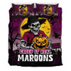 Queensland Maroons Bedding Set Creep It Real When Darkness Falls