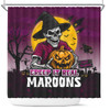 Queensland Maroons Shower Curtain Creep It Real When Darkness Falls