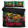 South Sydney Rabbitohs Bedding Set Creep It Real When Darkness Falls