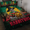South Sydney Rabbitohs Quilt Bed Set Creep It Real When Darkness Falls