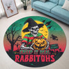 South Sydney Rabbitohs Round Rug Creep It Real When Darkness Falls