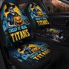 Gold Coast Titans Car Seat Cover Creep It Real When Darkness Falls